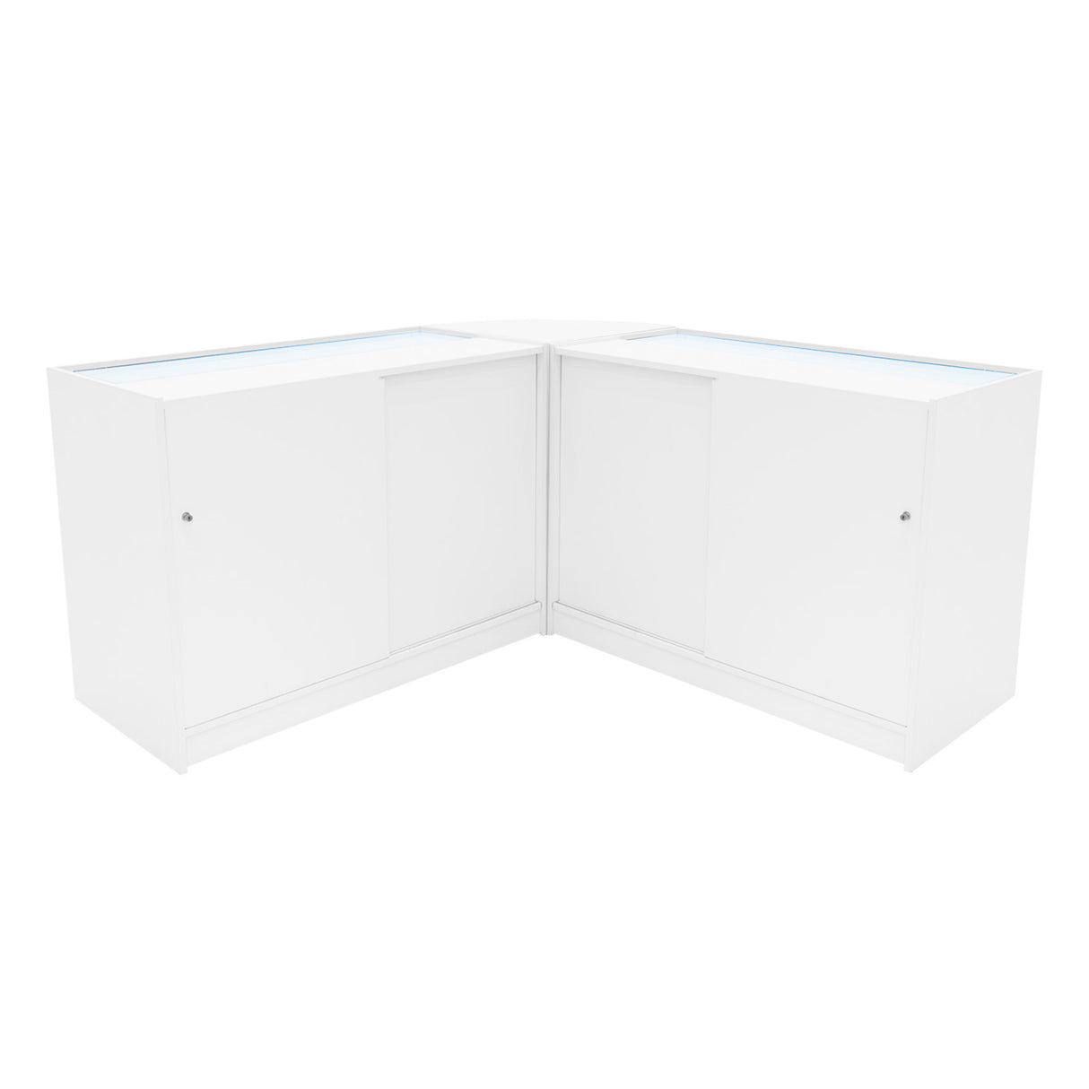Triton LED Shop Counter Set K1200, B1200 & CM60 - White