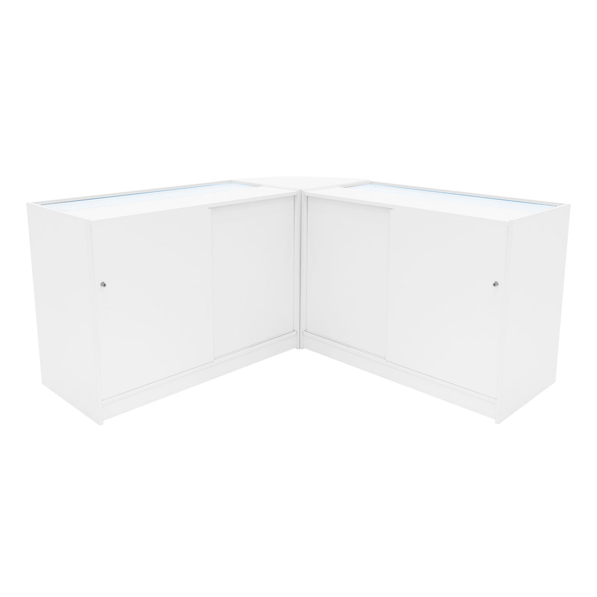 Hera LED Shop Counter Set K1200, C1200 & CM60 - White