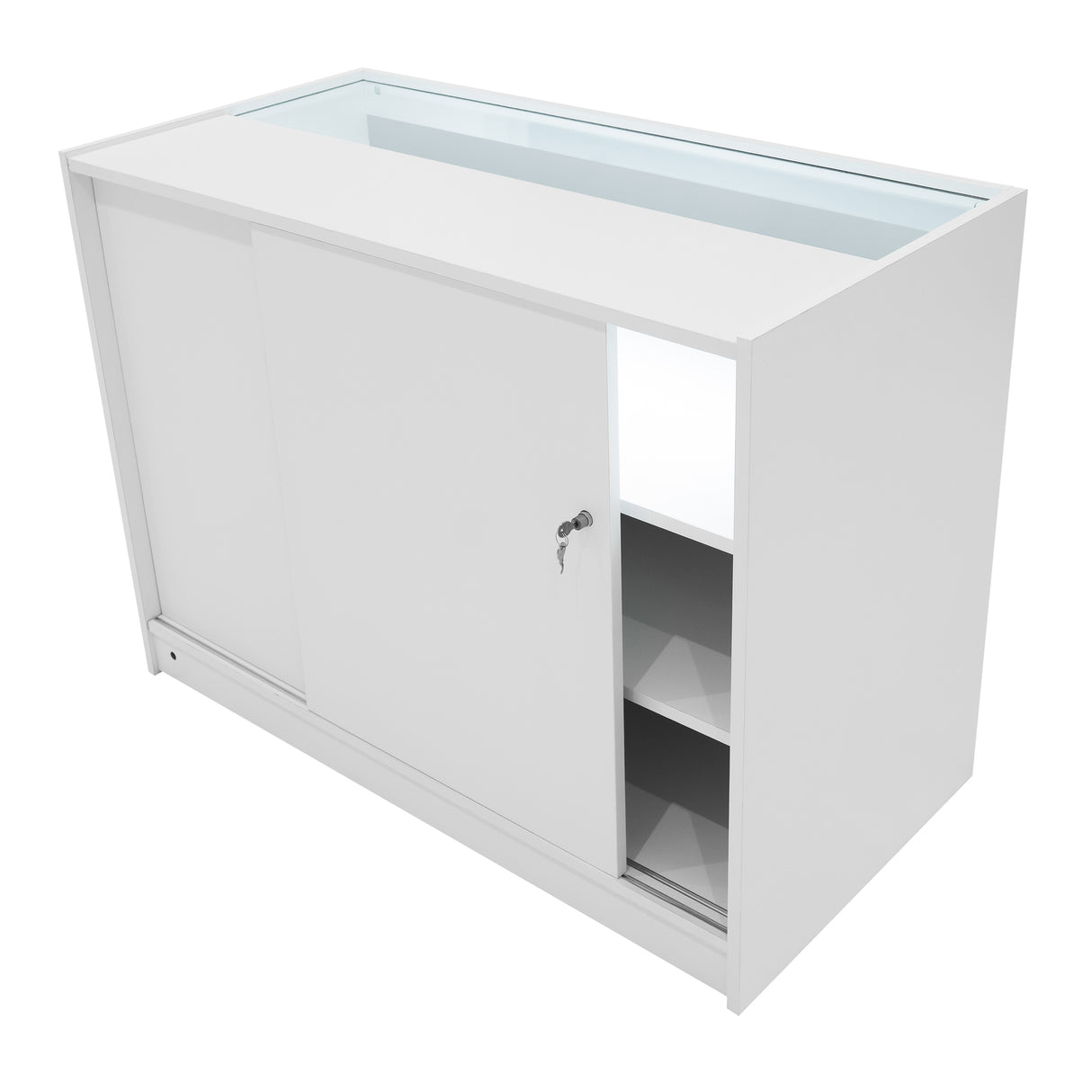 Theseus LED Shop Counter Set LM60 & 2 x B1200 - White