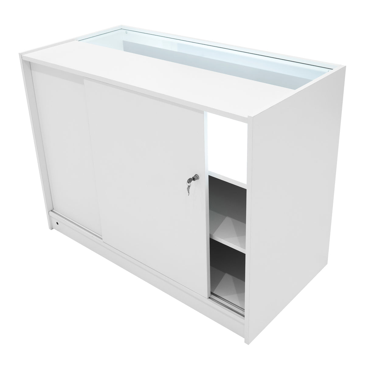 Sagittarius LED Shop Counter Set LM60, TB60 & 2 x B1200 - White