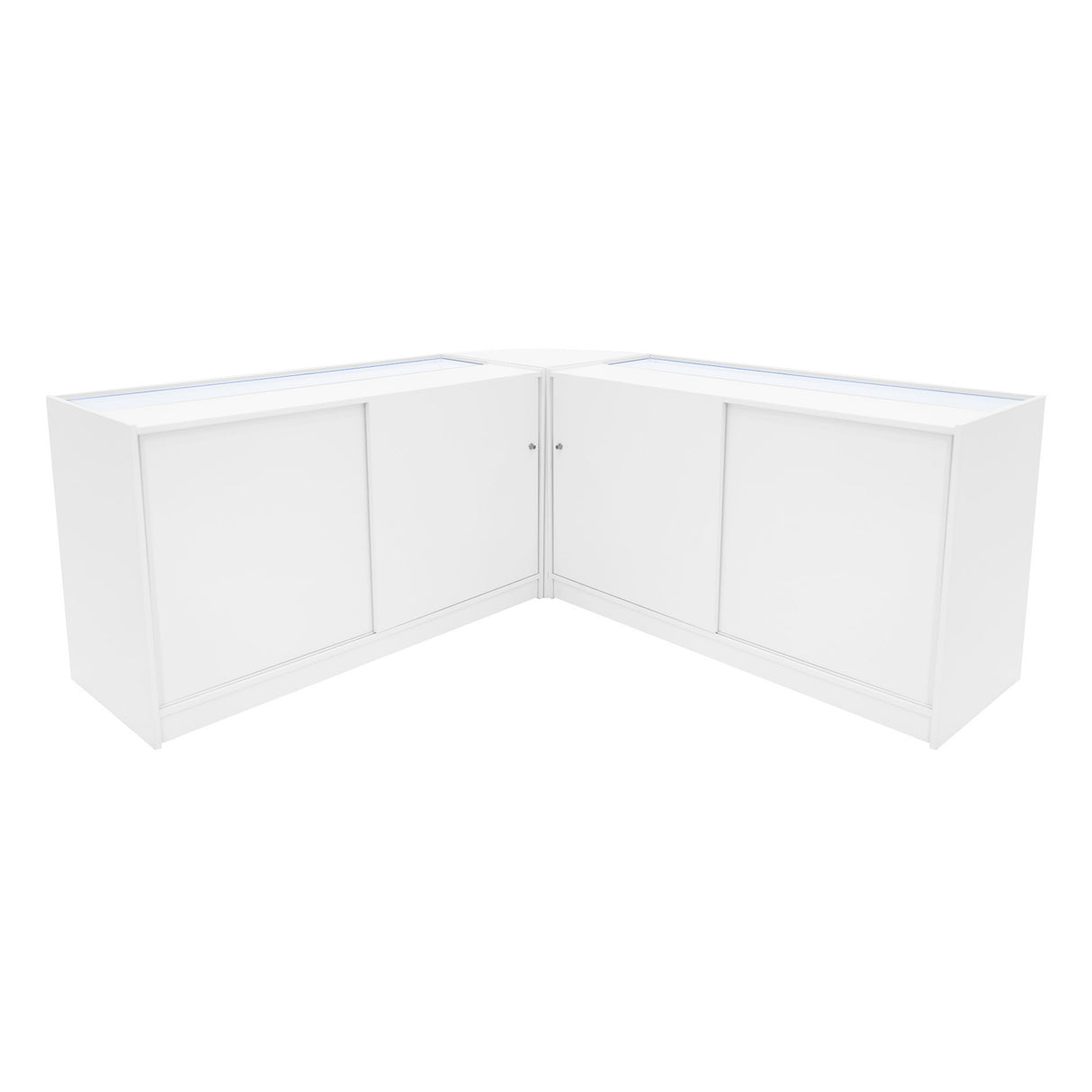 Selene LED Shop Counter Set CM60 & 2 x C1500 - White