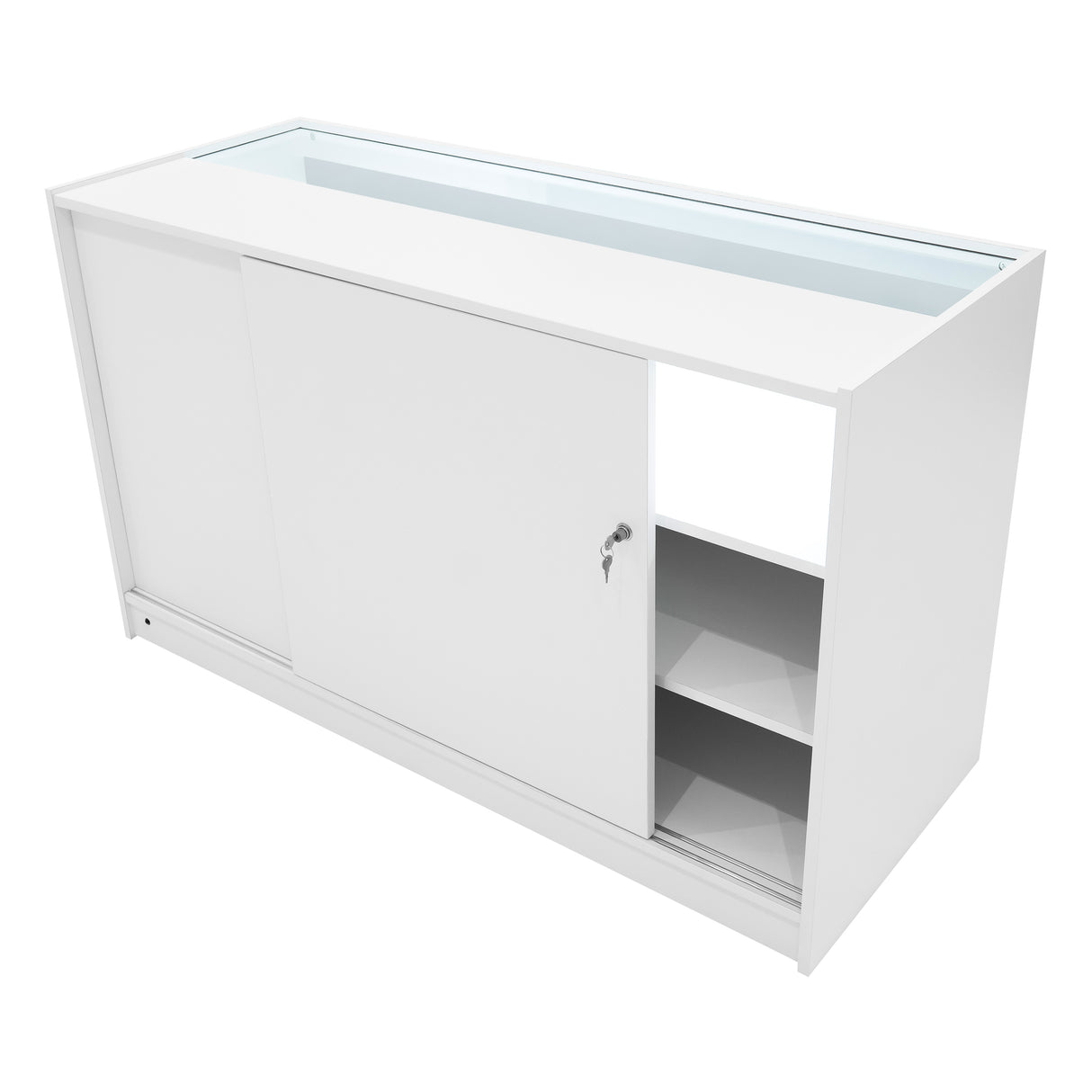 Calliope LED Shop Counter Set K1500, C1500 & LM60 - White