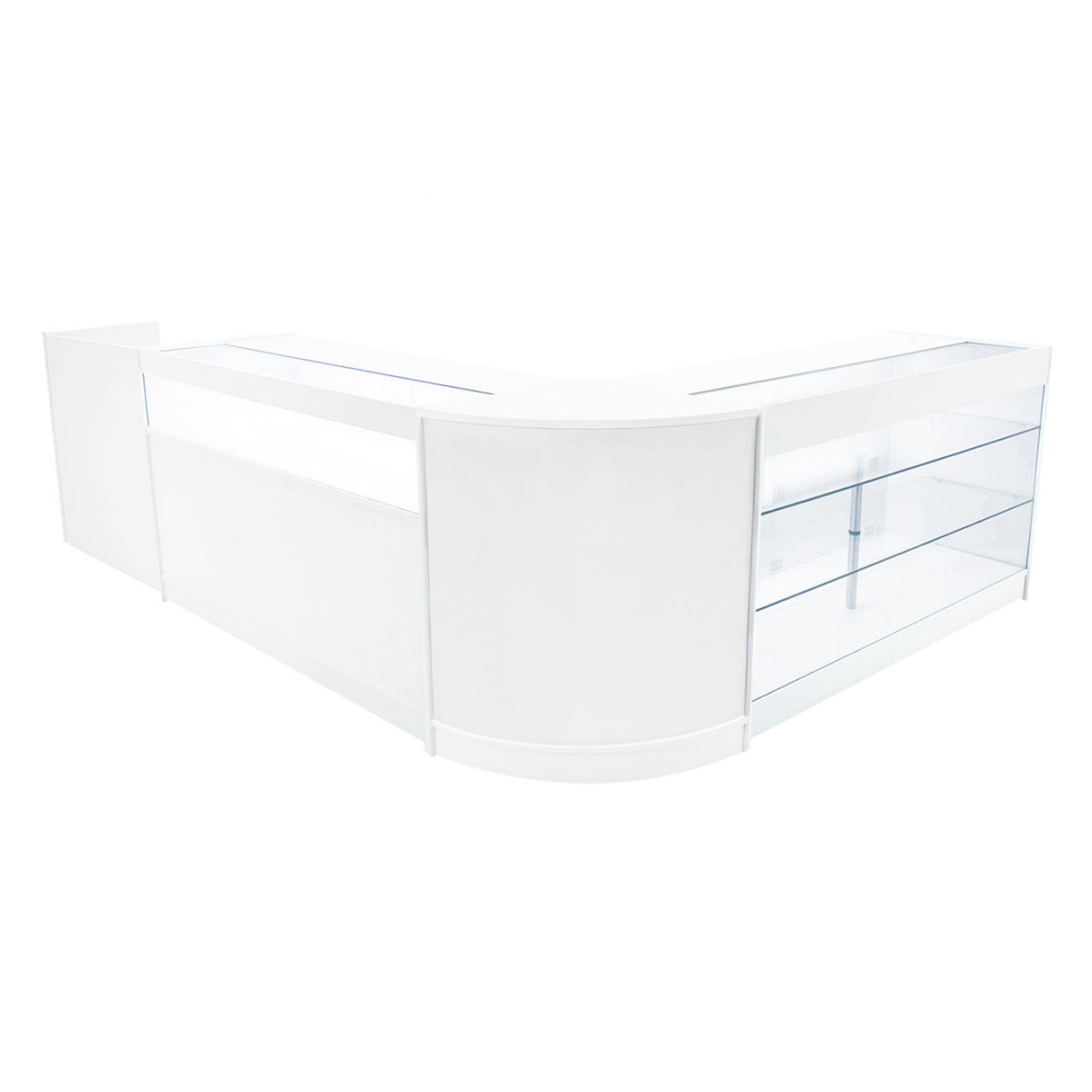 Polaris LED Shop Counter Set K1500, B1500, TB60 & CM60 - White