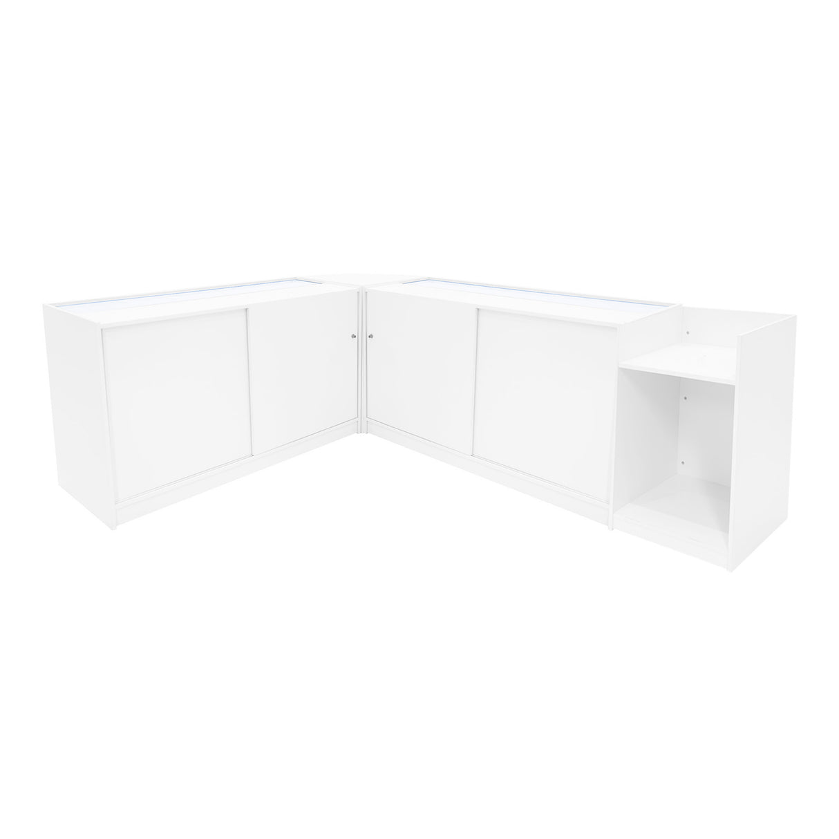 Astro LED Shop Counter Set LM60, TB60 & 2 x K1500 - White