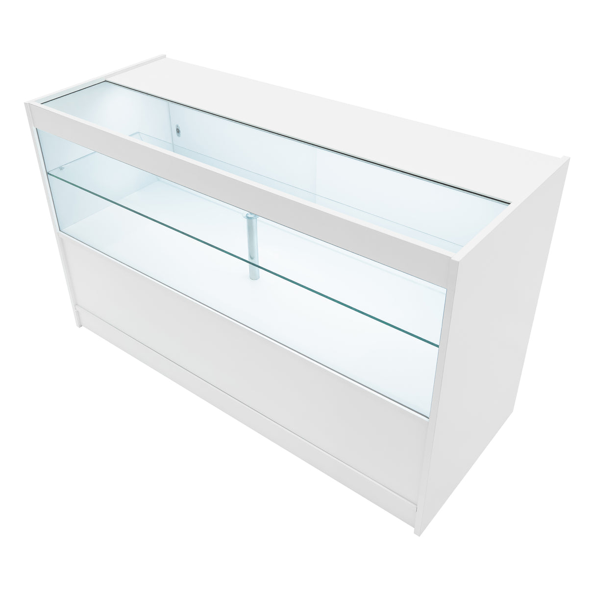 Europa LED Shop Counter Set B1500, C1500, TB60 & LM60 - White