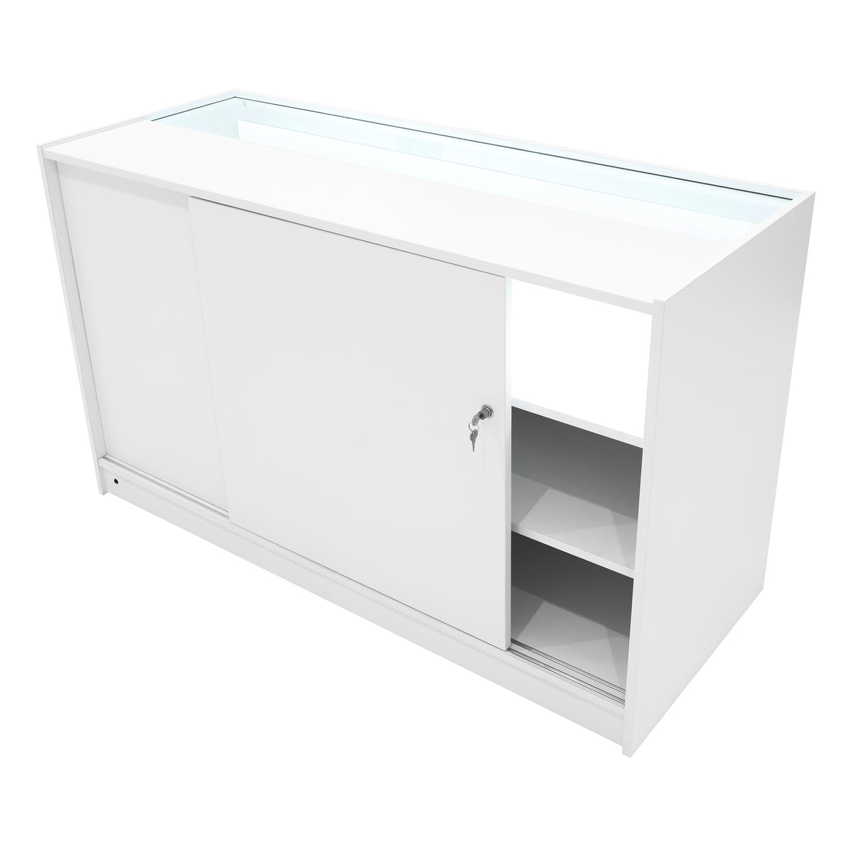 Hyperion LED Shop Counter Set K1500, B1500, TB60 & LM60 - White
