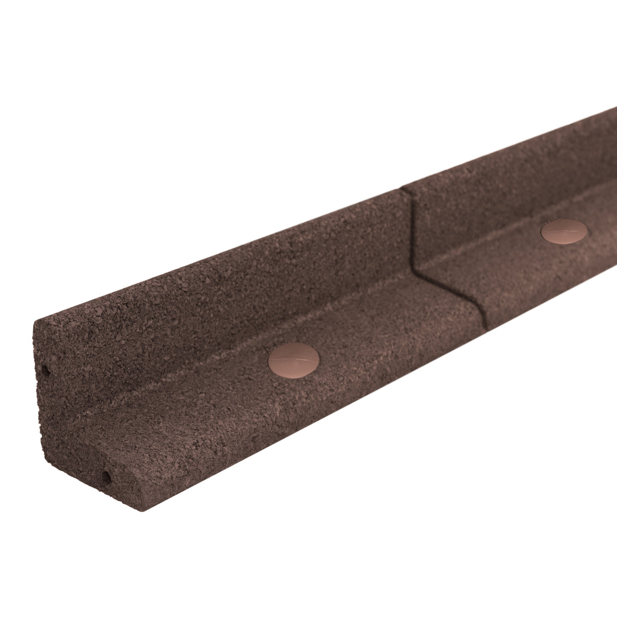Flexible Lawn Edging 24 x 1.2m With Mallet - Brown