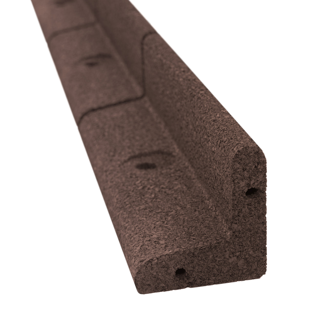 Flexible Lawn Edging 20 x 1.2m With Mallet - Brown