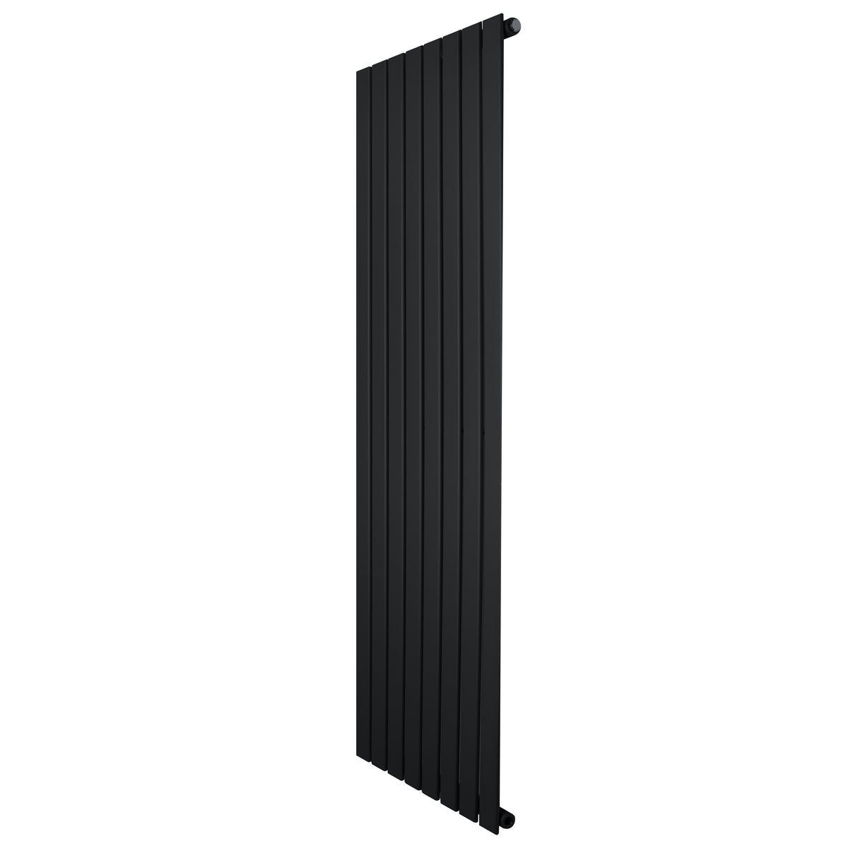 Flat Single Column Radiator - 1600 x 560mm - Black