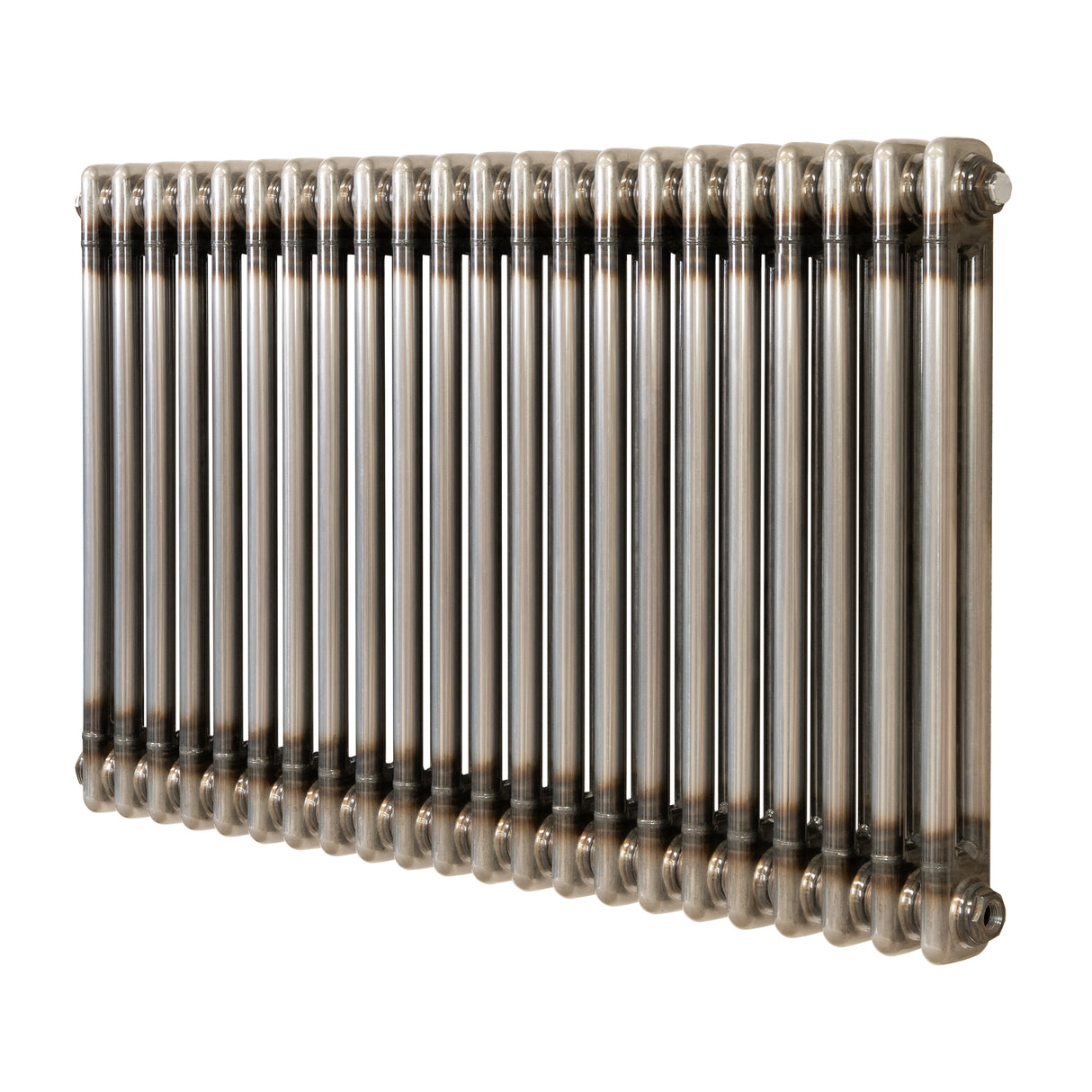 Traditional 2 Column Radiator - 600 x 1010mm - Raw Metal