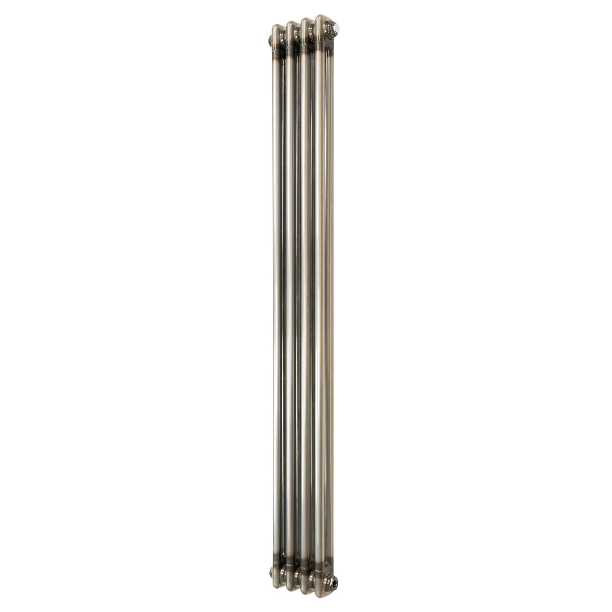 Traditional 2 Column Radiator - 1500 x 200mm - Raw Metal