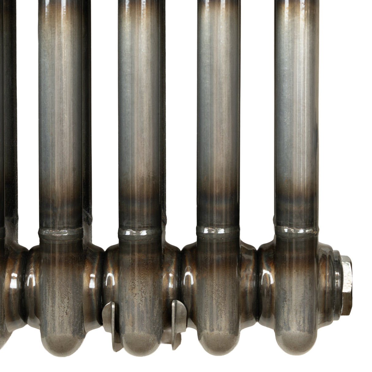 Traditional 3 Column Radiator - 1800 x 560mm - Raw Metal
