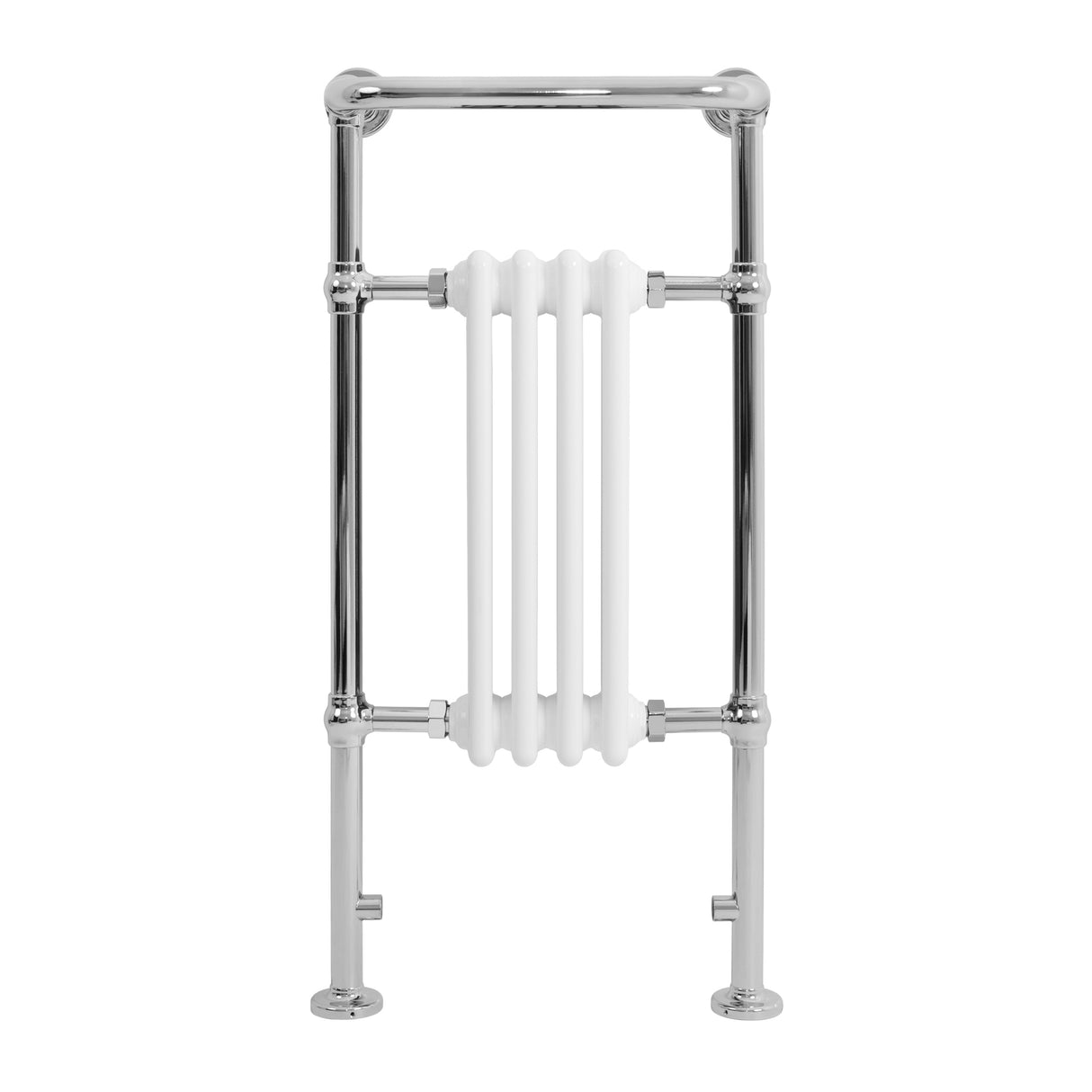 Traditional Heated Towel Rail Radiator – 950mm x 480mm – White