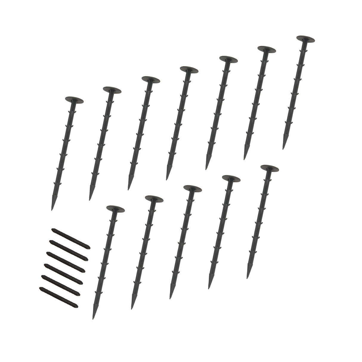 Flexible Lawn Edging 6 x 1.2m - Black