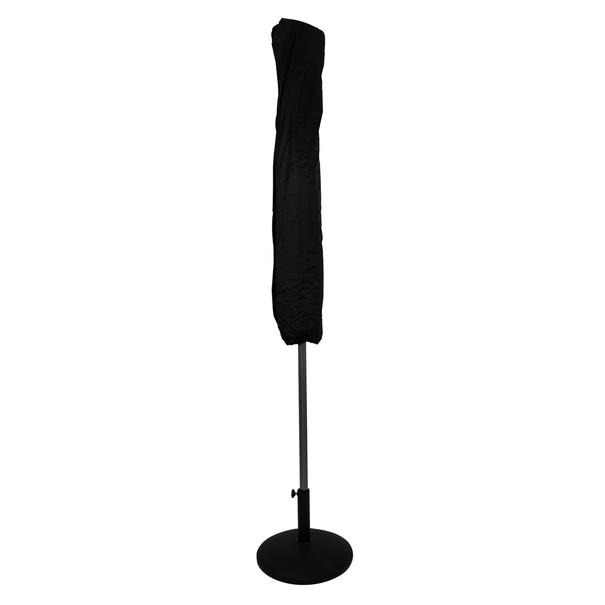 LED Tilt Parasol 2.7m With Tilt Base – Grey