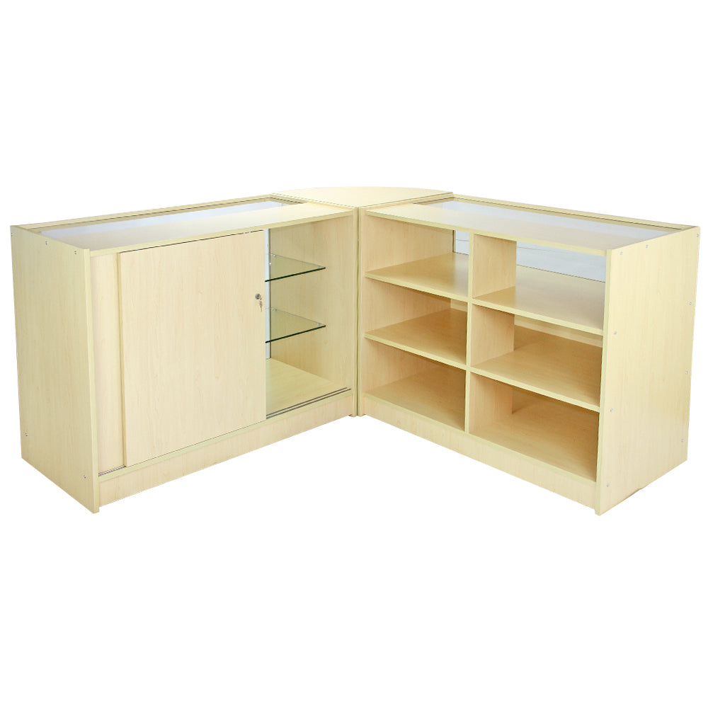 Pisces Maple Shop Counter & Retail Display Set