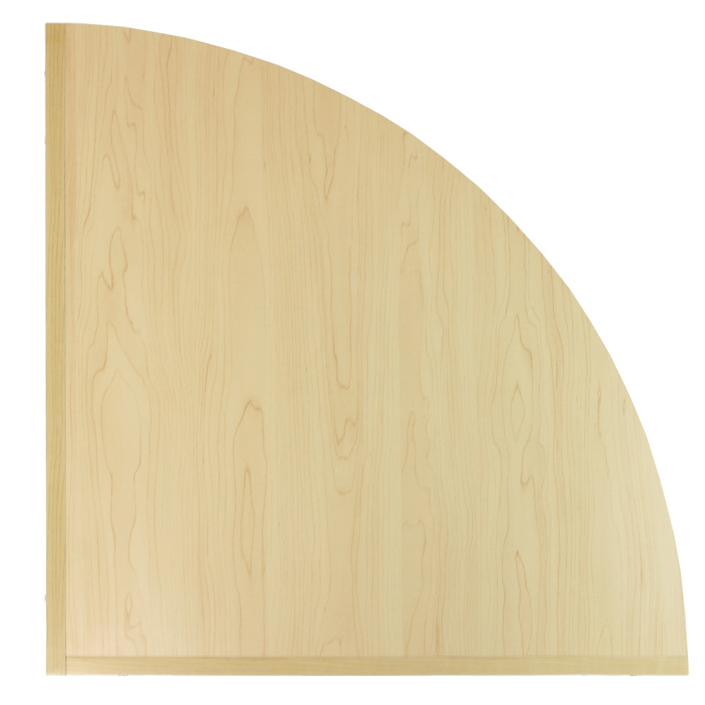 Maple Shop Shelving Corner Unit