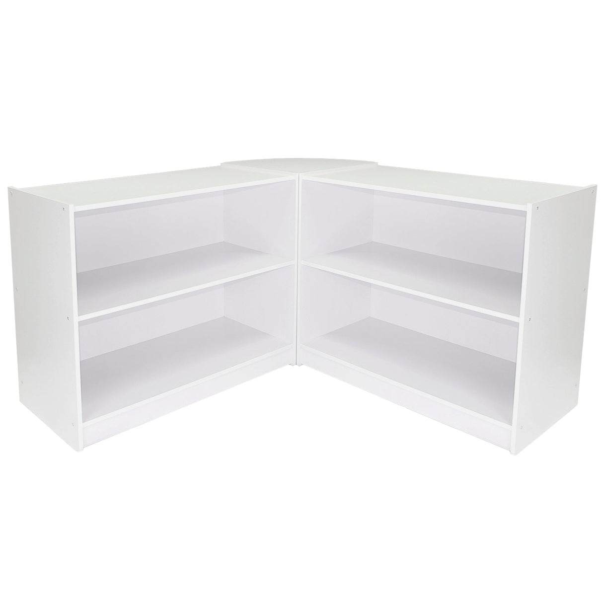 Zodiac Brilliant White Shop Counter & Retail Display Set