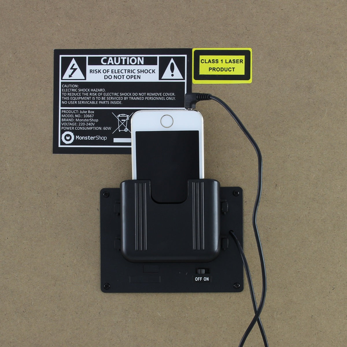 Retro Style Illuminated Jukebox Sound System