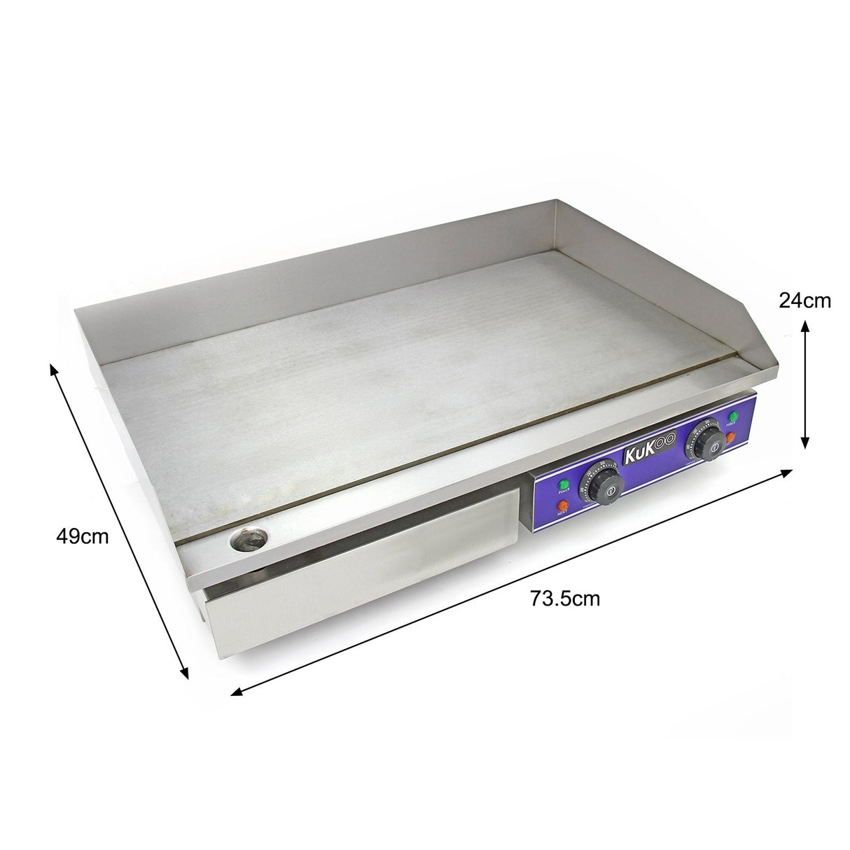 KuKoo 70cm Wide Electric Griddle