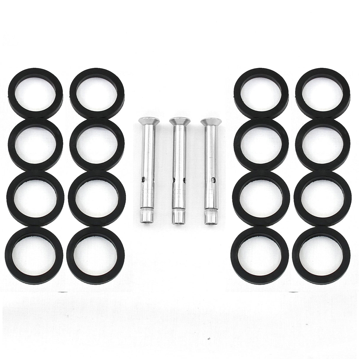 MonsterShop Stainless Steel Balustrade, Mid Post, 110cm H