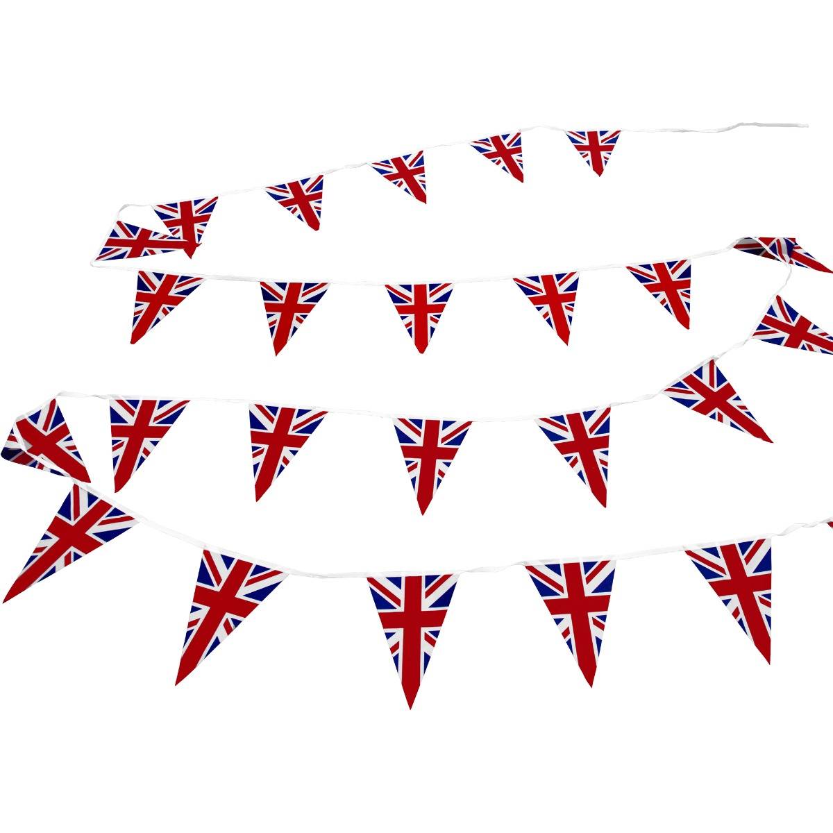 2 x Union Jack Flag Bunting 10m