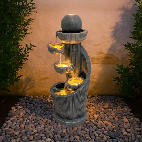 Benefits of Electric Water Features for Your Garden
