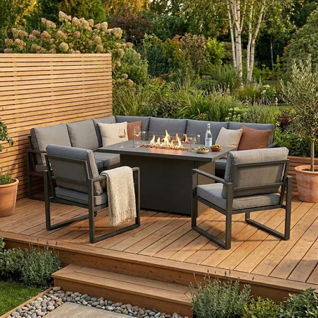 Garden Furniture With Fire Pits: Extend Your Outdoor Season
