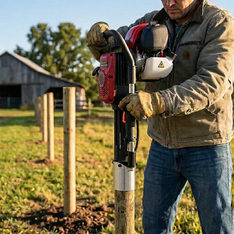 T-Mech 2 & 4 Stroke Petrol Post Drivers: Efficient & Durable