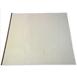 Two large, smooth, white PTFE sheets measuring 48cm x 58cm, ideal for non-stick cooking and heat-resistant applications