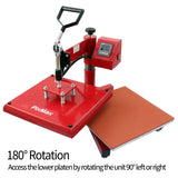 PixMax 38cm Swing Heat Press, Vinyl Cutter, Printer