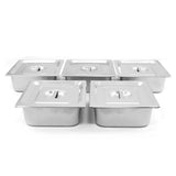 KuKoo 5 Pan Wet Well Bain Marie