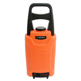 MAXBLAST 30L Cleaning Water Trolley in bright orange with a sturdy black handle, featuring a compact design and easy-to-use controls