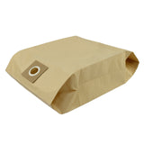 Brown paper vacuum cleaner dust bag with a circular opening, designed for MAXBLAST 30L, showcasing a sturdy, textured surface