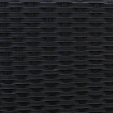 Rattan Corner Set - Black