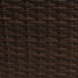 Rattan Corner Set - Brown