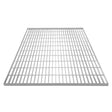Galvanised steel grating measuring 1100mm x 1000mm, featuring a grid pattern with a smooth, metallic finish and sturdy construction