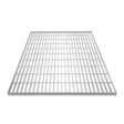 Galvanised steel grating measuring 1000mm x 900mm, featuring a grid pattern with a smooth, shiny surface and sturdy construction