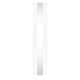 Oval Mirror Radiator - 1800mm x 380mm - White