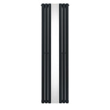 Oval Mirror Radiator - 1800mm x 500mm - Anthracite Grey