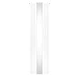 Oval Mirror Radiator - 1800mm x 500mm - White