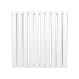 Oval Column Radiator – 600mm x 600mm - White