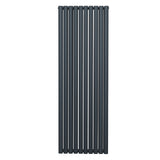 Oval Column Radiator – 1800mm x 600mm – Anthracite Grey