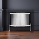 Traditional 2 Column Radiator - 600 x 832mm - White