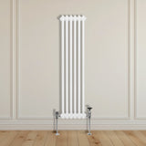 Traditional 2 Column Radiator - 1500 x 292mm - White