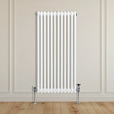 Traditional 3 Column Radiator - 1500 x 562mm - White
