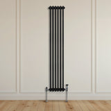 Traditional 3 Column Radiator - 1800 x 292mm - Black