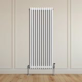 Traditional 3 Column Radiator - 1800 x 562mm - White
