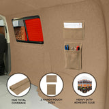 Beige Van Carpet Lining, Storage Pouches & Adhesive Glue