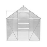 Polycarbonate Greenhouse 6ft x 8ft – Silver